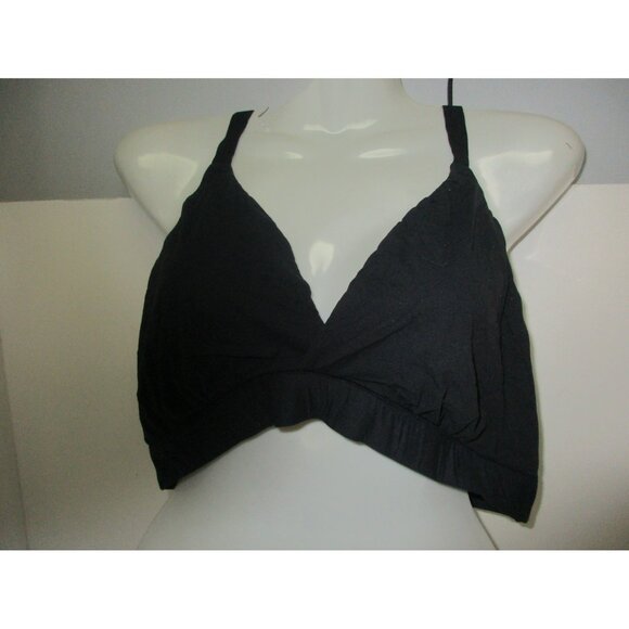 Adore Me  Women's Style#10449 Unlined Nueskin Bralette Black Size 3X New ! - Picture 1 of 2